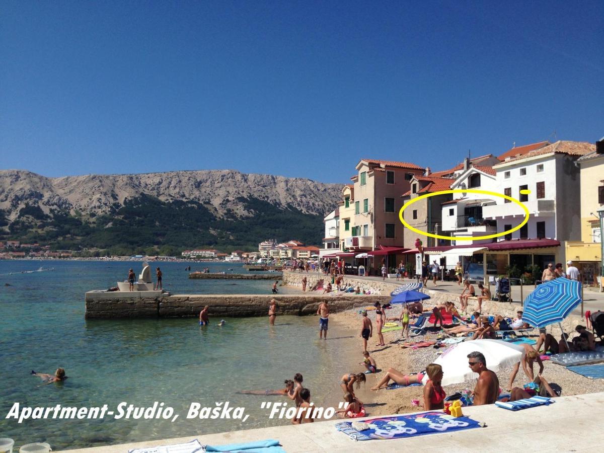 Baska Apartment-Studio Fiorino Dış mekan fotoğraf